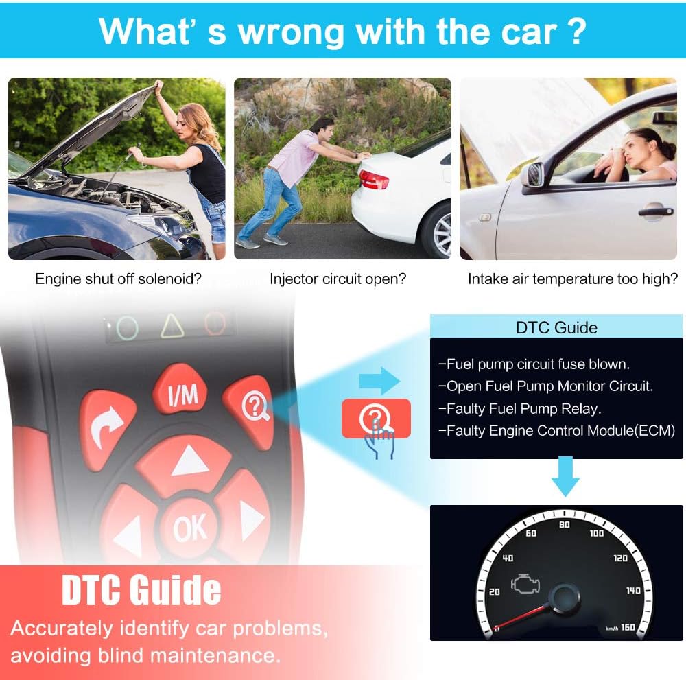 OBD2 Scanner Diagnostic Code Reader Pack of 2 G9067