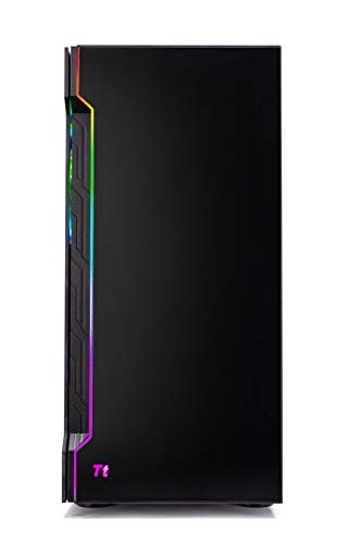 Black Gaming Computer PC Desktop with Ryzen 5 3600, RTX 3060 12GB, 1TB SSD, 16GB DDR4 X734522