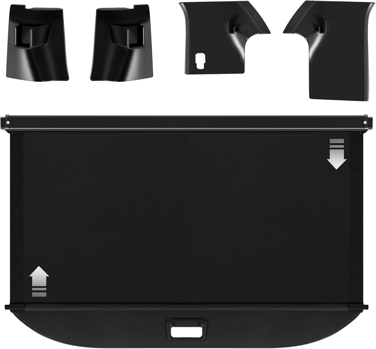 Waterproof Retractable Car Trunk Cover Pack of 2 C711