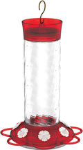 Diamond Glass Hummingbird Feeder, 30 Fluid Ounce B7511