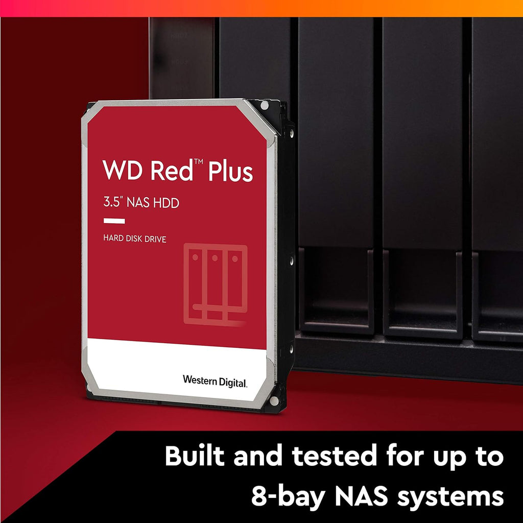 8TB NAS Internal Hard Drive HDD - 7200 RPM, SATA 6 Gb/s, CMR, 256 MB Cache, 3.5 I881006