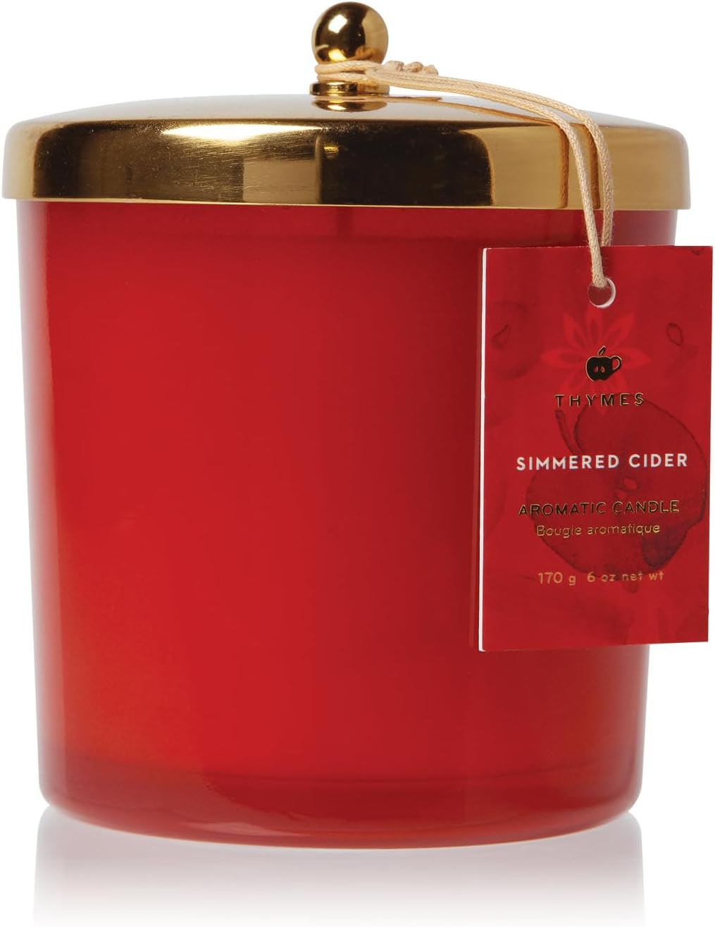 Red Poured Candle (13 oz) J8167