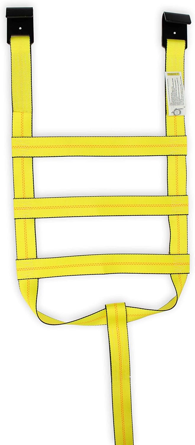 2-Pack Car Wheel Straps with Flat Hooks B8789