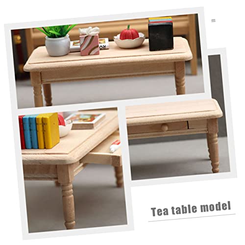 4pcs Plain Blank Mini Wooden End Table Q558