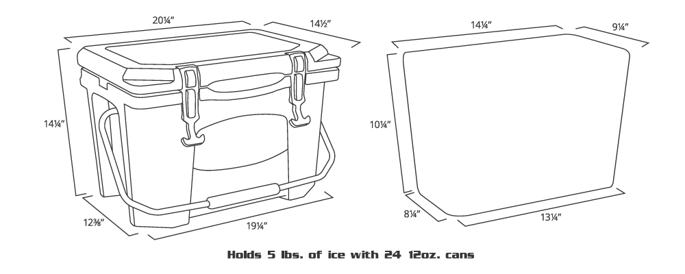 15 quart Tan Cooler U535
