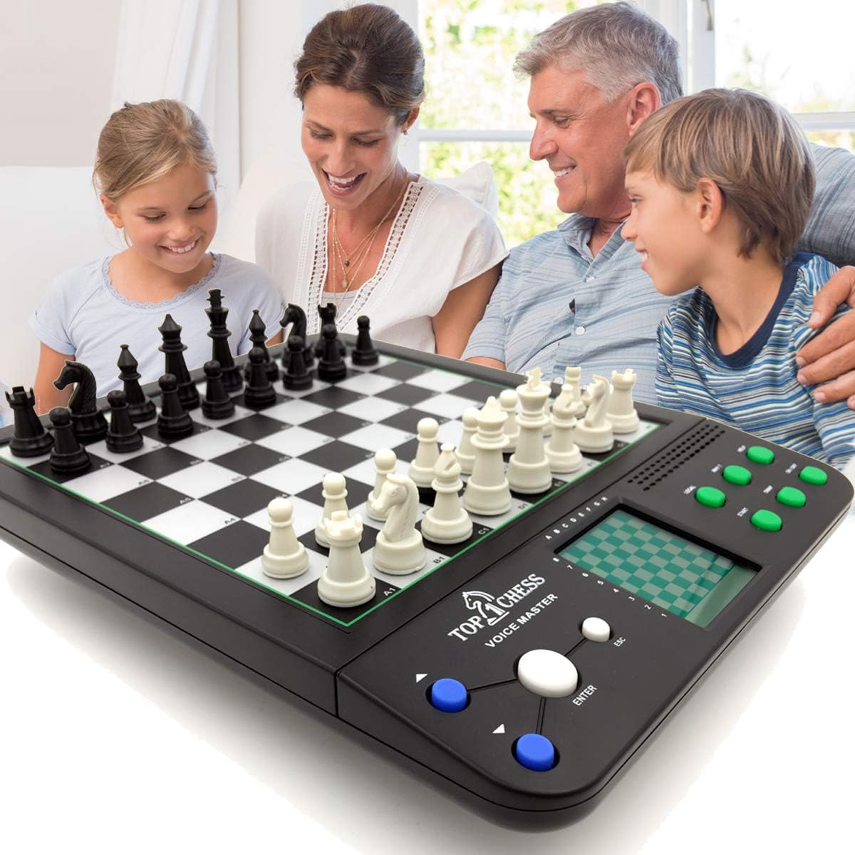 Electronic Voice Chess Computer Teaching System M647063