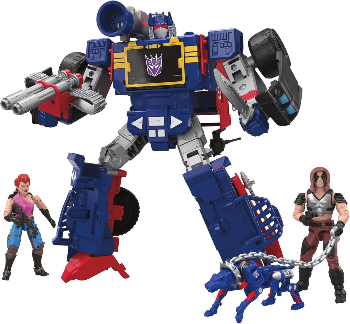 Transformers Collaborative Soundwave Dreadnok Thunder Machine Action Figures J749996