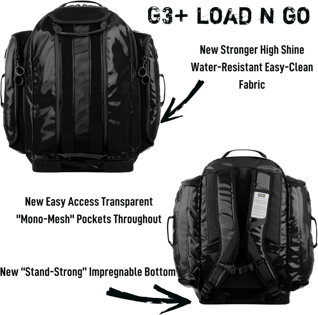 Black BLS ALS Medic Backpack Jump Bag F21946