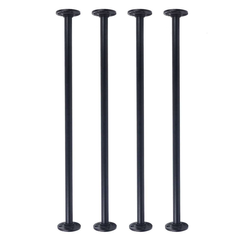 Black Metal Table Legs 4 Pack J124