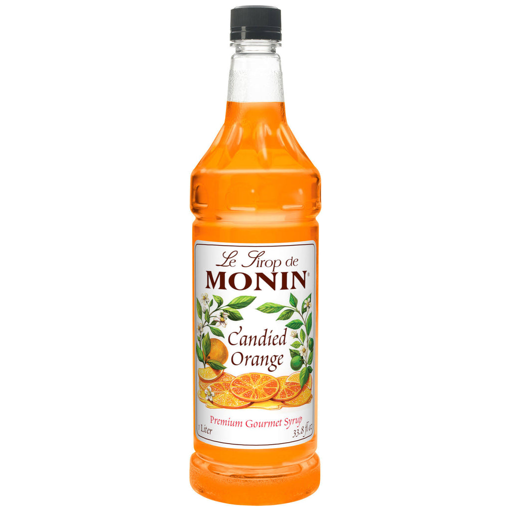 Candied Orange Flavored Syrup 1 Liter 4 Count H111