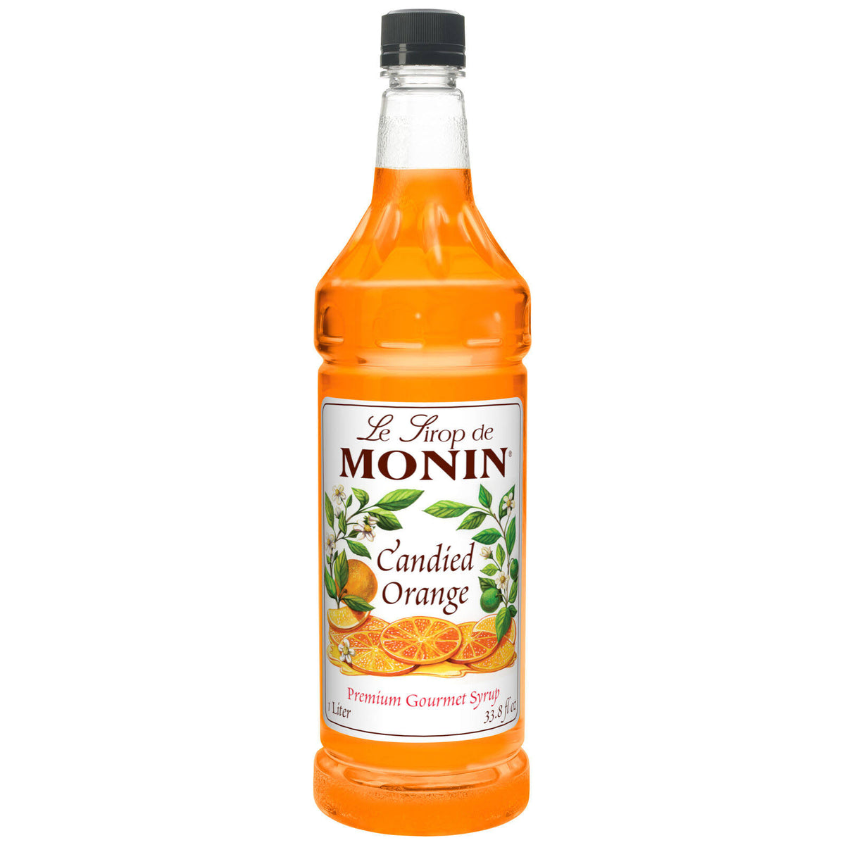 Candied Orange Flavored Syrup 1 Liter 4 Count H111