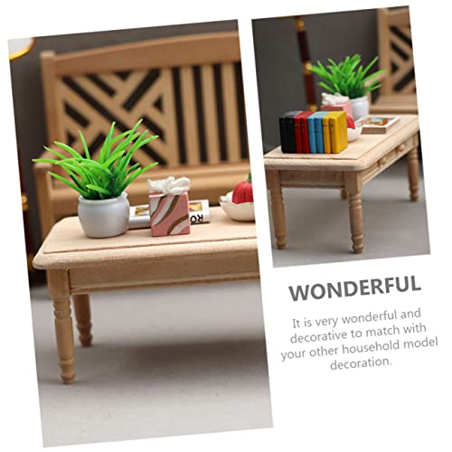 4pcs Plain Blank Mini Wooden End Table Q558