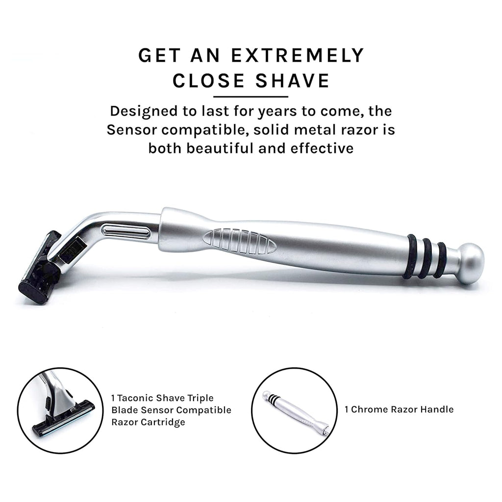 Heavyweight Triple Blade Pivot Head Razor E8527