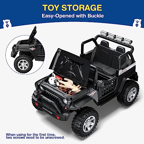 12V 2 Seater Ride On Car with Remote Control K982