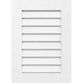 Vertical Surface Mount PVC Gable Vent O65818