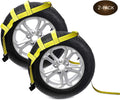 2-Pack Car Wheel Straps with Flat Hooks B8789