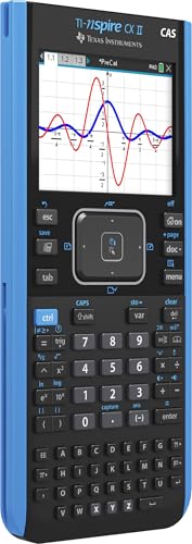 TI-Nspire CX II CAS Graphing Calculator with Color Screen K725