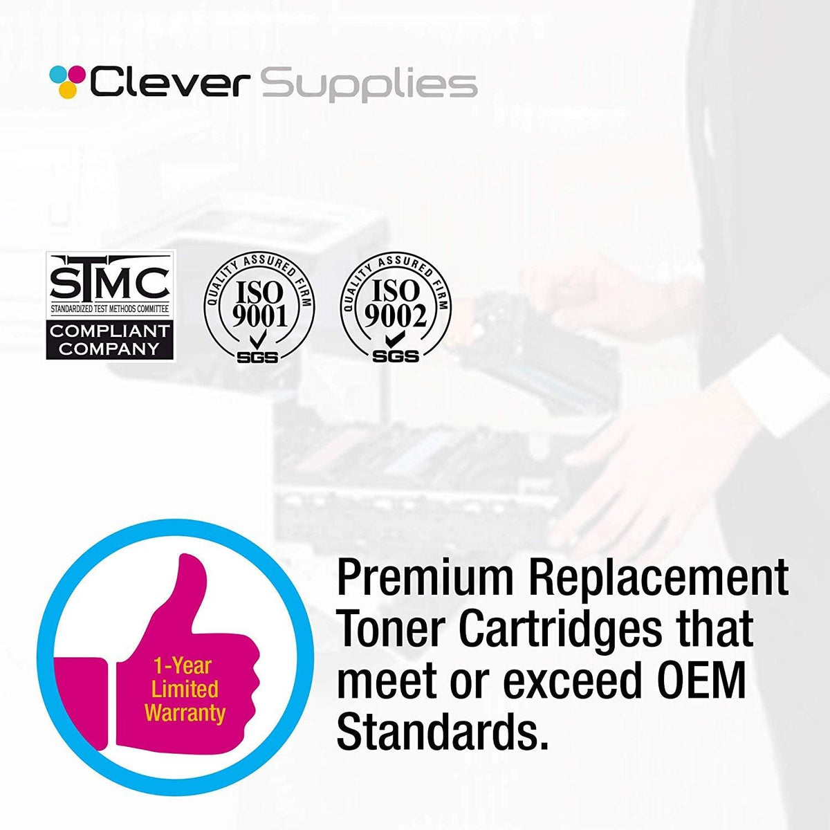 Compatible Toner Cartridge Replacement 4 Color Set V141