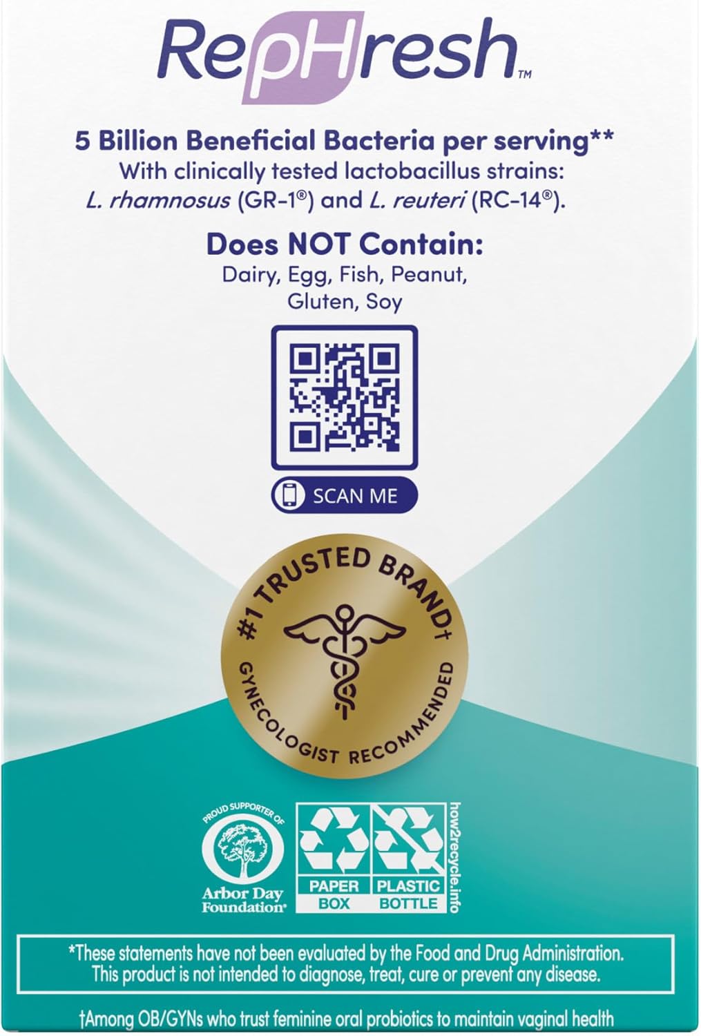 30 Oral Capsules & 60 Capsules Probiotic Supplement A218