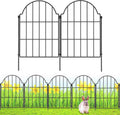21in X 10.2ft Rustproof Metal Garden Fence, 10 Pack I465