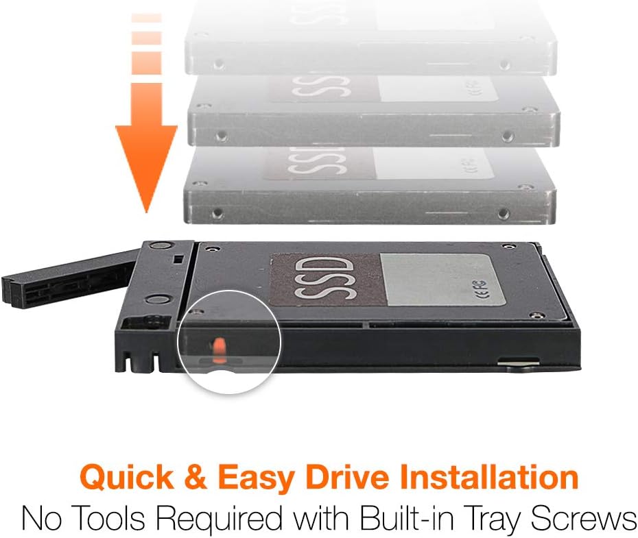 2 x 2.5 SAS/SATA HDD/SSD Mobile Rack for 3.5" Bay V4022