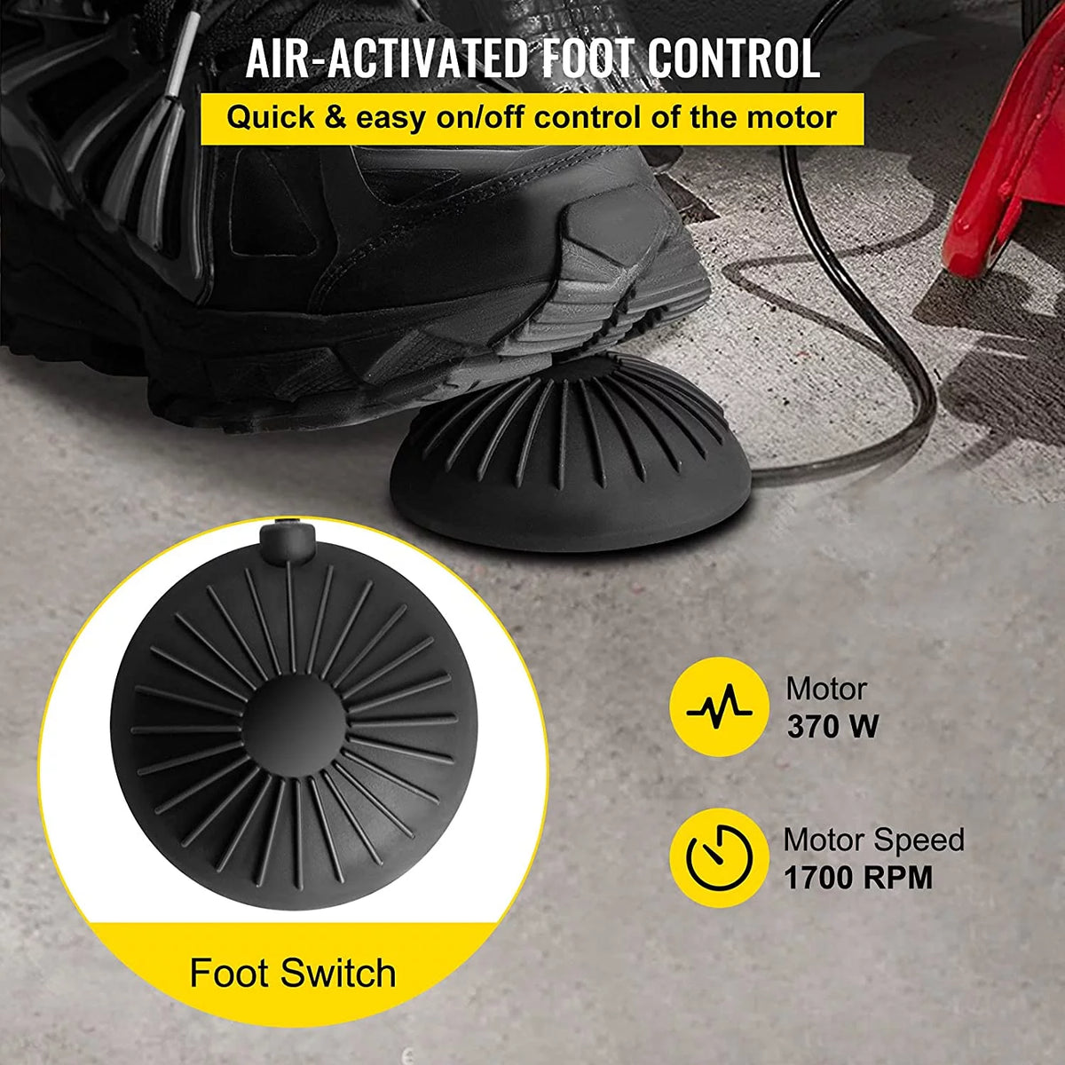 75ft x 1/2 in 370W Electric Drain Auger W55377