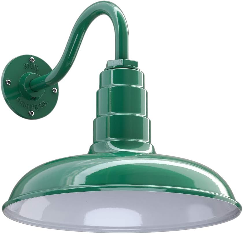 Gooseneck Barn Light 16 Gooseneck Black R6080