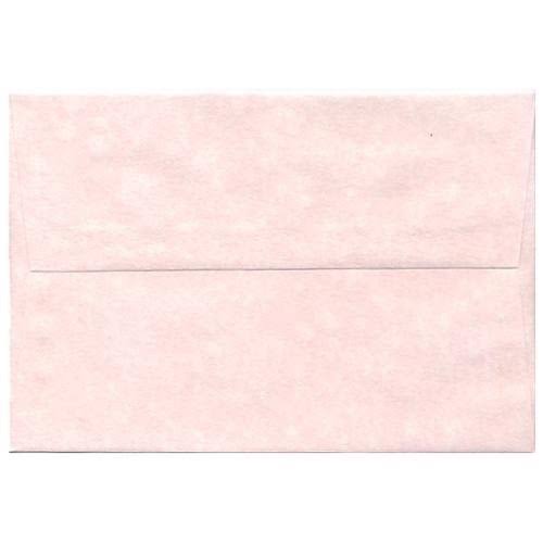 A8 Invitation Envelopes, 5.5 x 8.125, Parchment Pink Recycled V14034