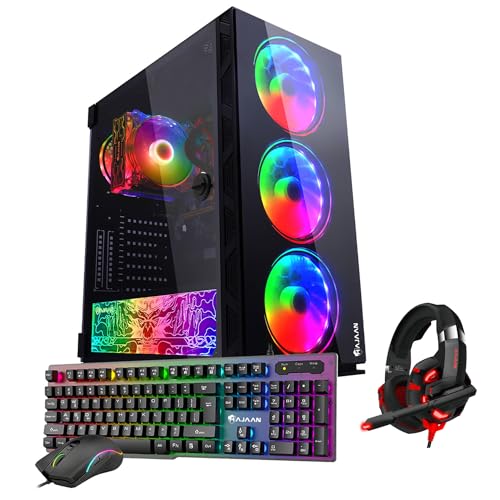 Gaming PC Tower Computer Desktop - AMD Ryzen 7 5700G Processor - GeForce RTX 3060 12GB - 32GB DDR4 - 1TB SSD - Windows 11 Pro B625775
