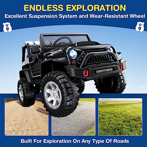 12V 2 Seater Ride On Car with Remote Control K982