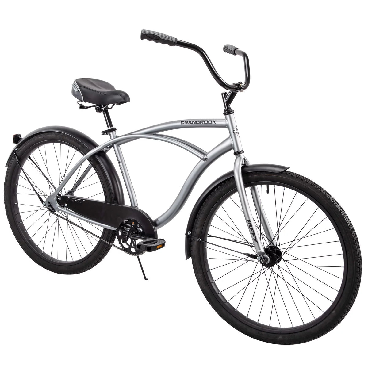 Silver 26" Men's Beach Cruiser Bike X52053