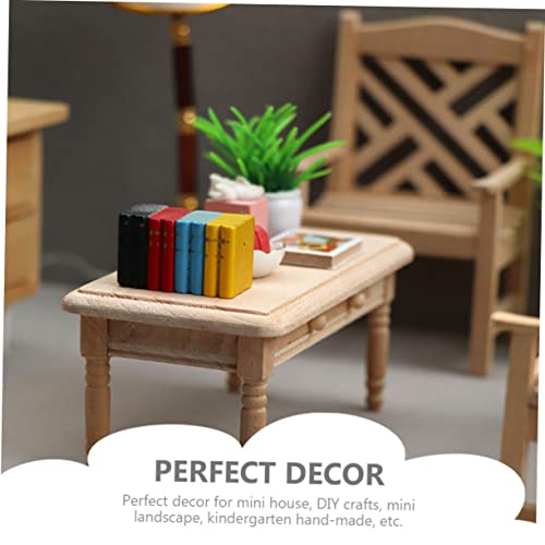 4pcs Plain Blank Mini Wooden End Table Q558