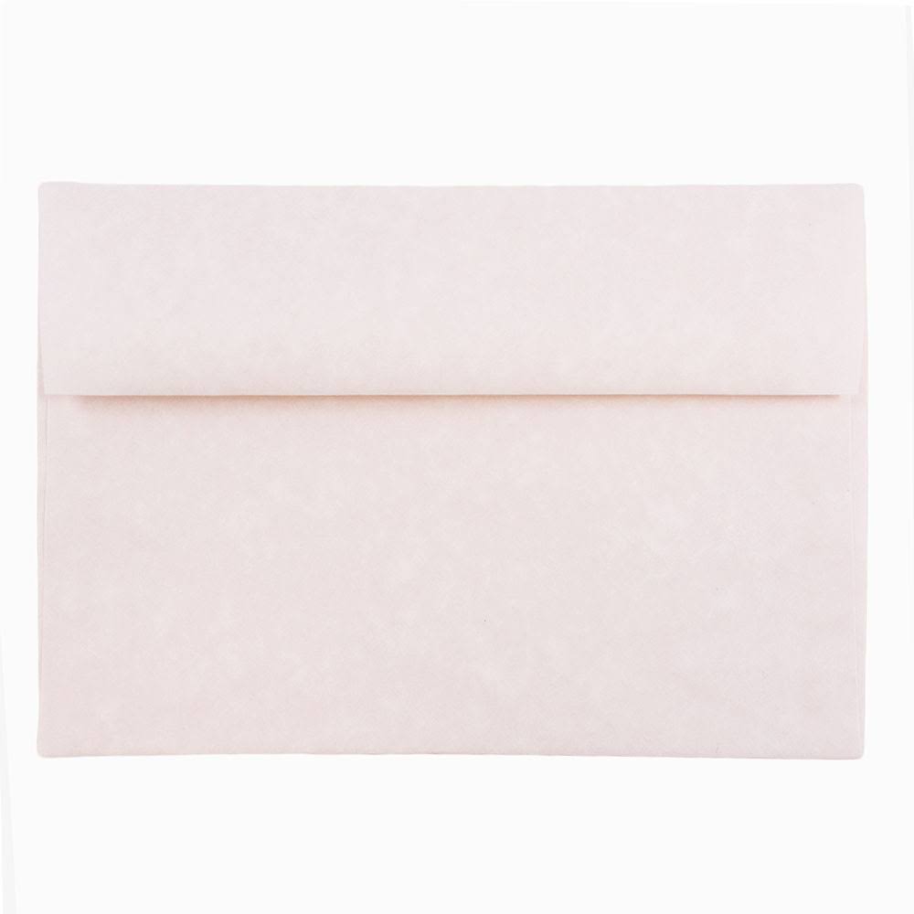 A8 Invitation Envelopes, 5.5 x 8.125, Parchment Pink Recycled V14034