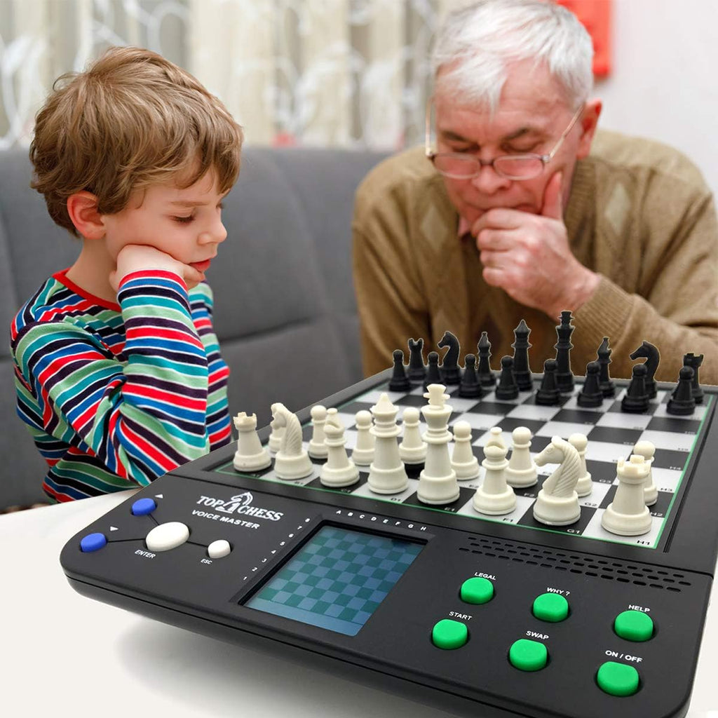 Electronic Voice Chess Computer Teaching System M647063