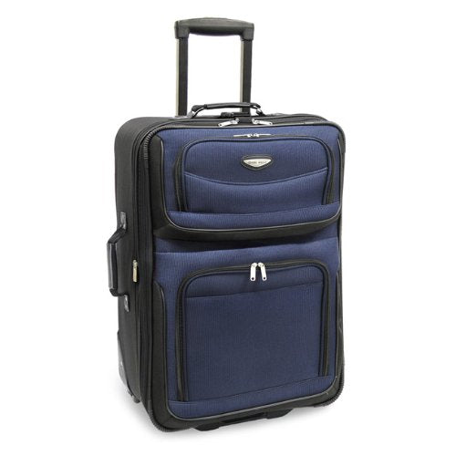 4-Piece Softside Expandable Luggage Set, Gray D914
