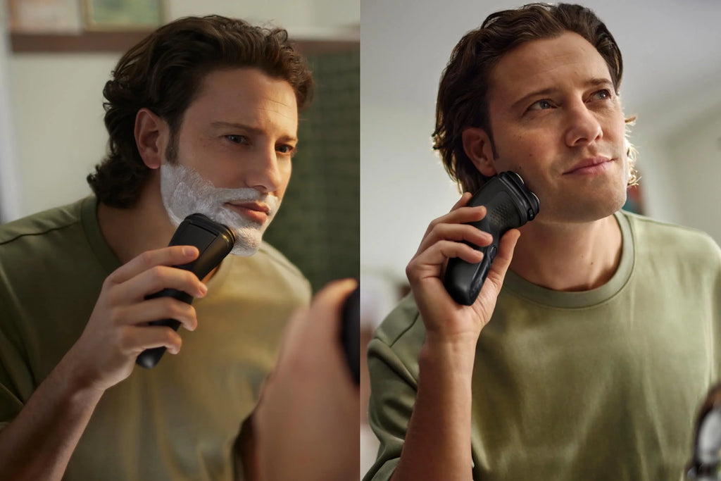 Cordless Electric Shaver with Pop-Up Trimmer O709