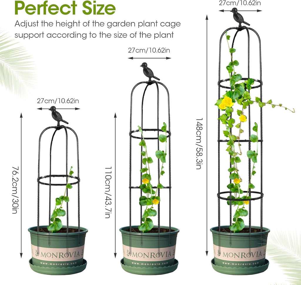 6ft Tall Plant Trellis for Climbing Plants L6738