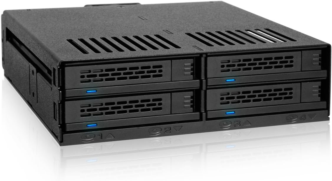 2 x 2.5 SAS/SATA HDD/SSD Mobile Rack for 3.5" Bay V4022