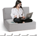 Convertible Floor Sofa with 5-Position Backrest N8055