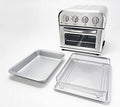 Stainless Steel Mini Air Fryer Toaster Oven with Cake Pan W4781