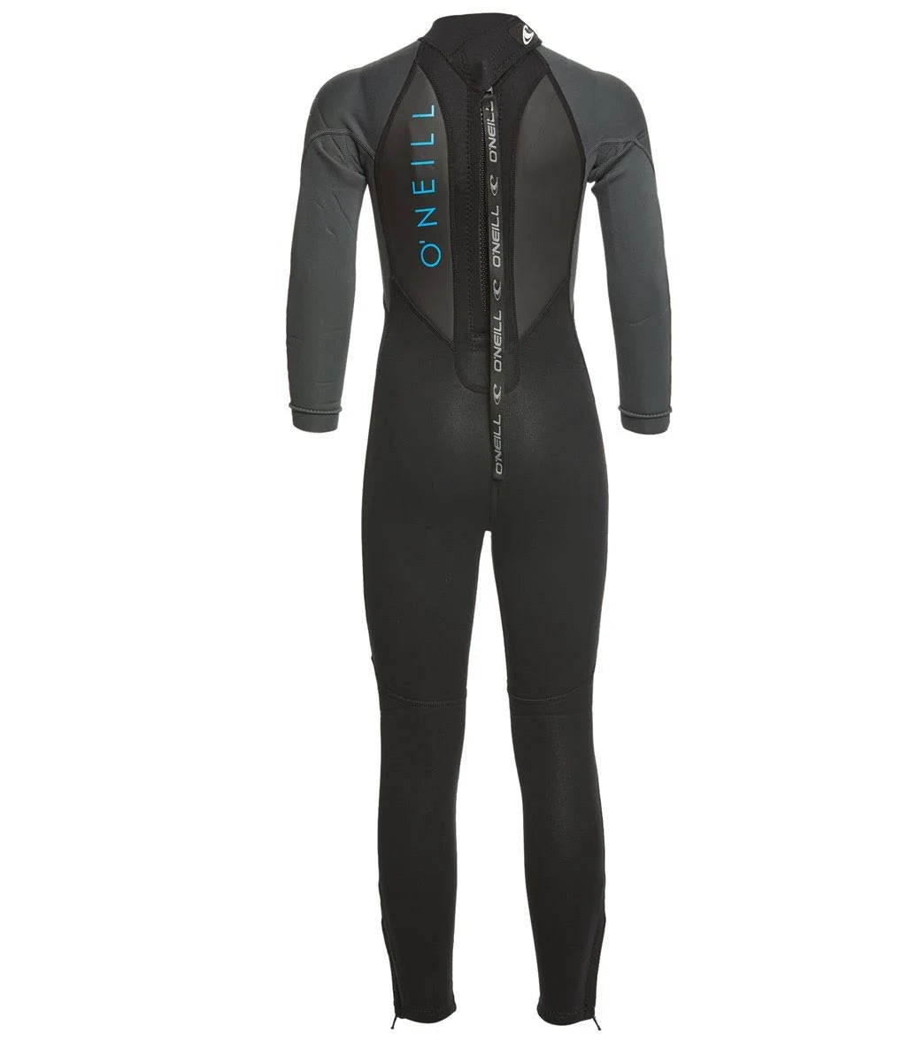 Black 3/2mm Back Zip Full Wetsuit O569336