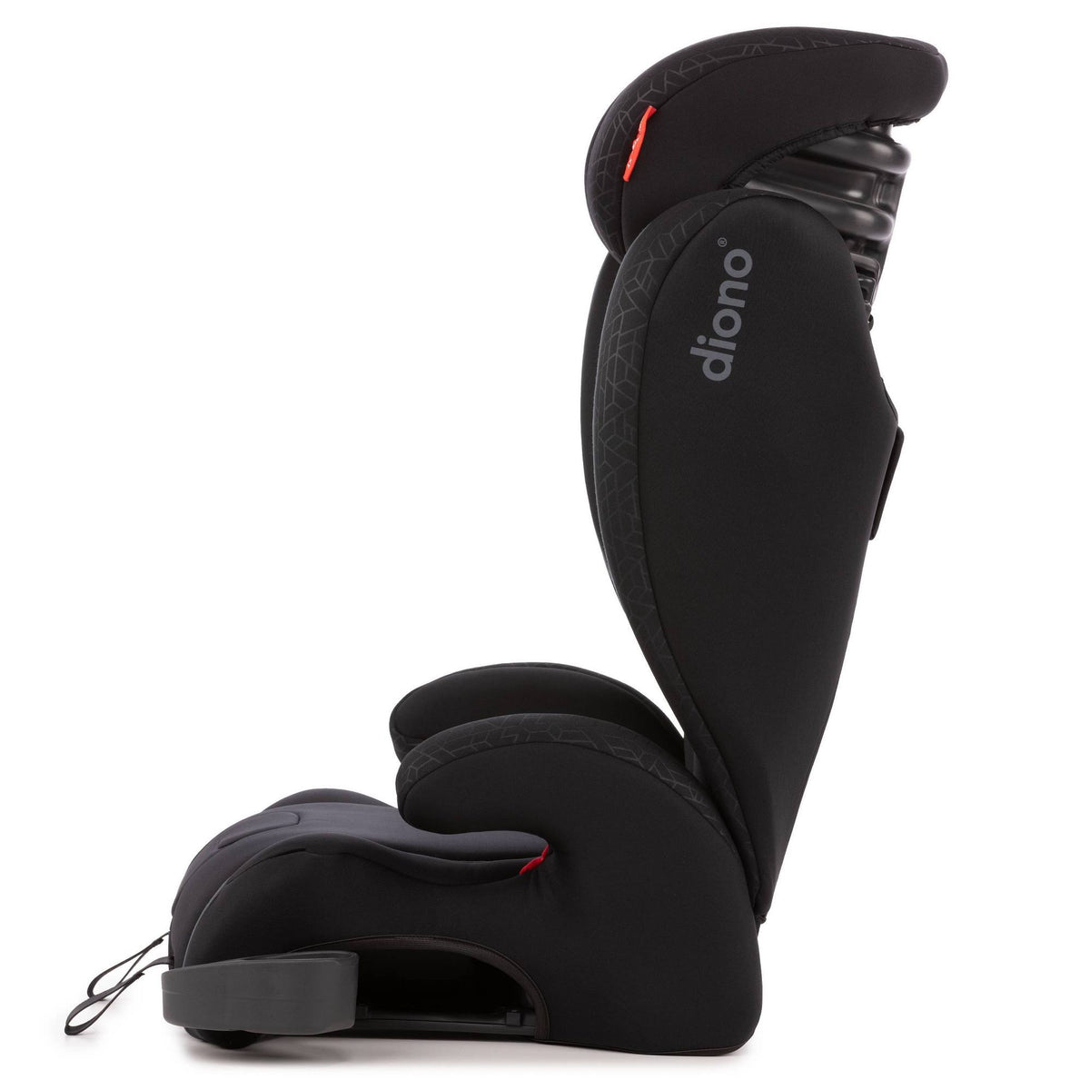 Black 2-in-1 Expandable Belt Positioning Booster Car Seat B97925