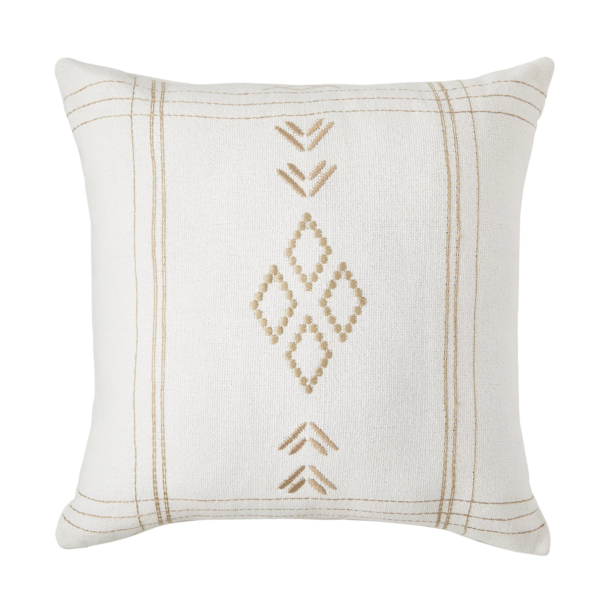 Beige Cactus 20 x 20 Pillow N20923