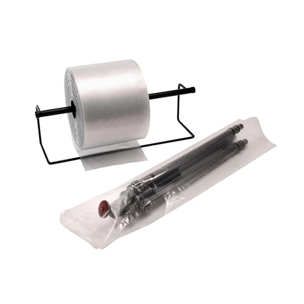 Clear Lay Flat Poly Tubing 4 Inch x 1000 Feet, 6 Mil S760