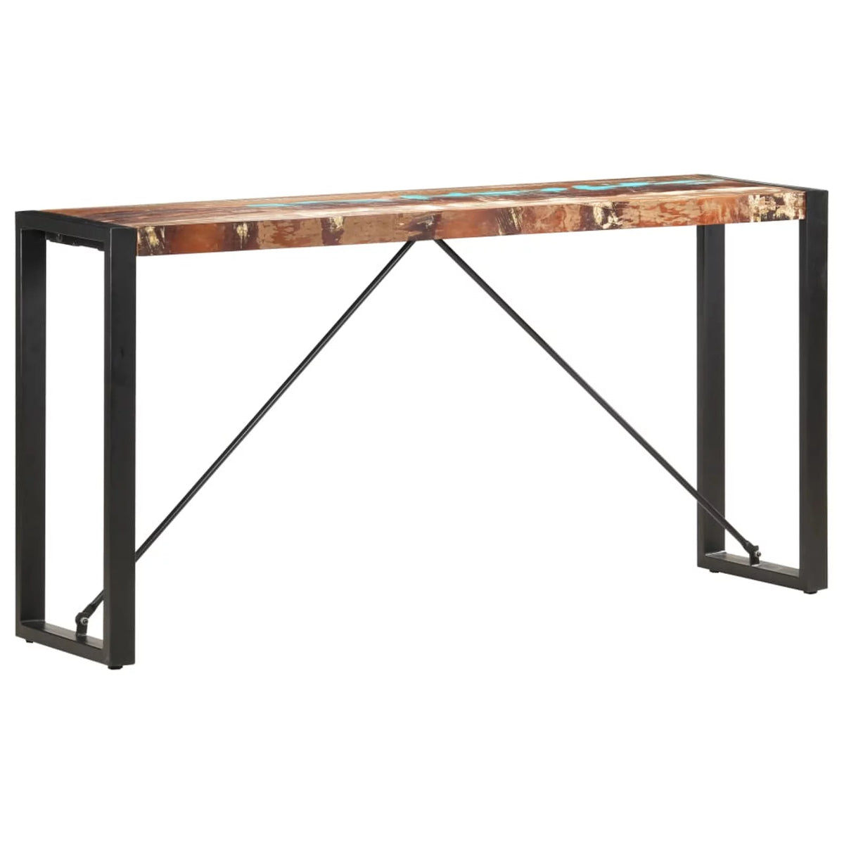 Solid Reclaimed Wood Console Table W29245