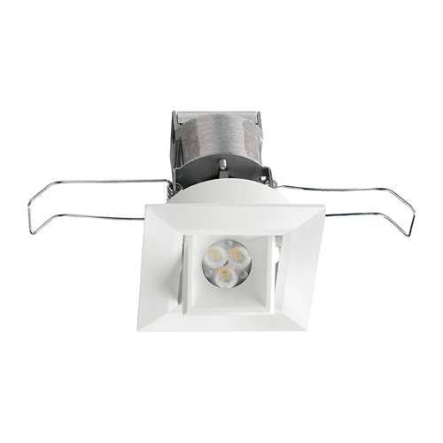 3000K Narrow Flood Mini LED Gimbal Square Downlight Z3655