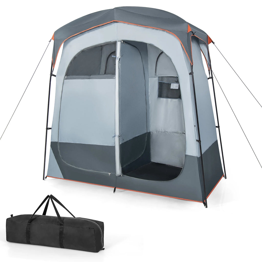 2 Room Oversize Portable Shower Tent R5163