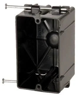 1-Gang Thermoplastic Electrical Switch Box 18 Cubic-Inch P4260