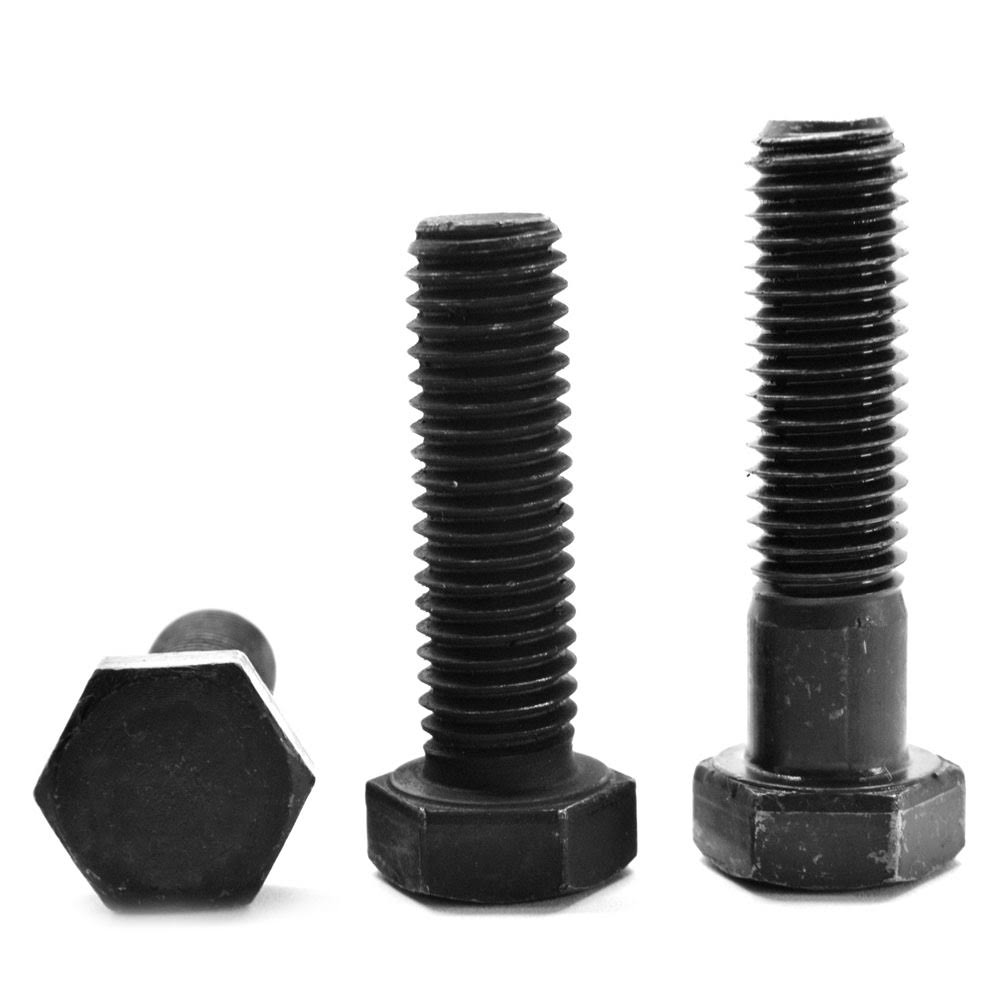 3/8x22-16 x 1x22 Coarse Thread Grade 8 Hex Cap Screw Alloy Steel Black Oxide Pk 900 C792238