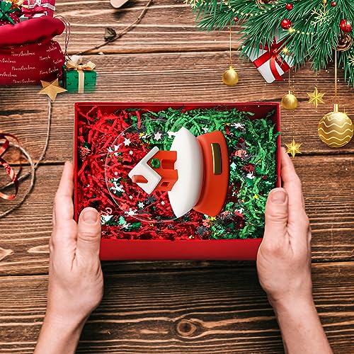1LB Christmas Crinkle Cut Paper Shred Filler D1482